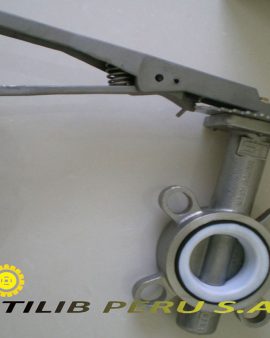 VALVULA MARIPOSA WAFER  ACERO INOXIDABLE ASIENTO TEFLON